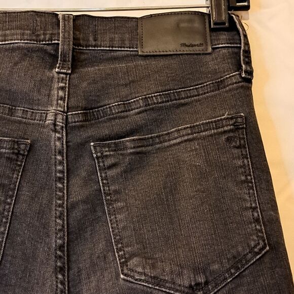 Madewell Women's 10'' High Rise Skinny Button Front Jeans Size 26 Boho Button - Picture 8 of 13